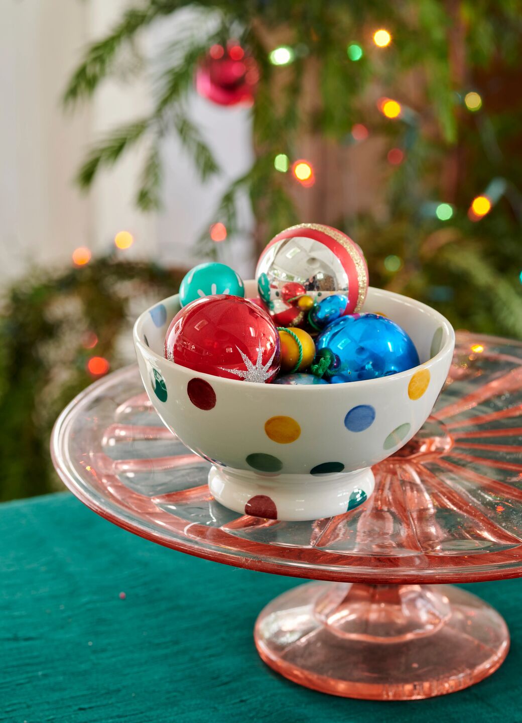 Polka Dot French Bowl