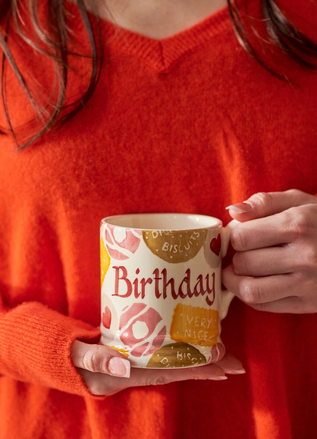 Personalised Biscuits 1/2 Pint Mug