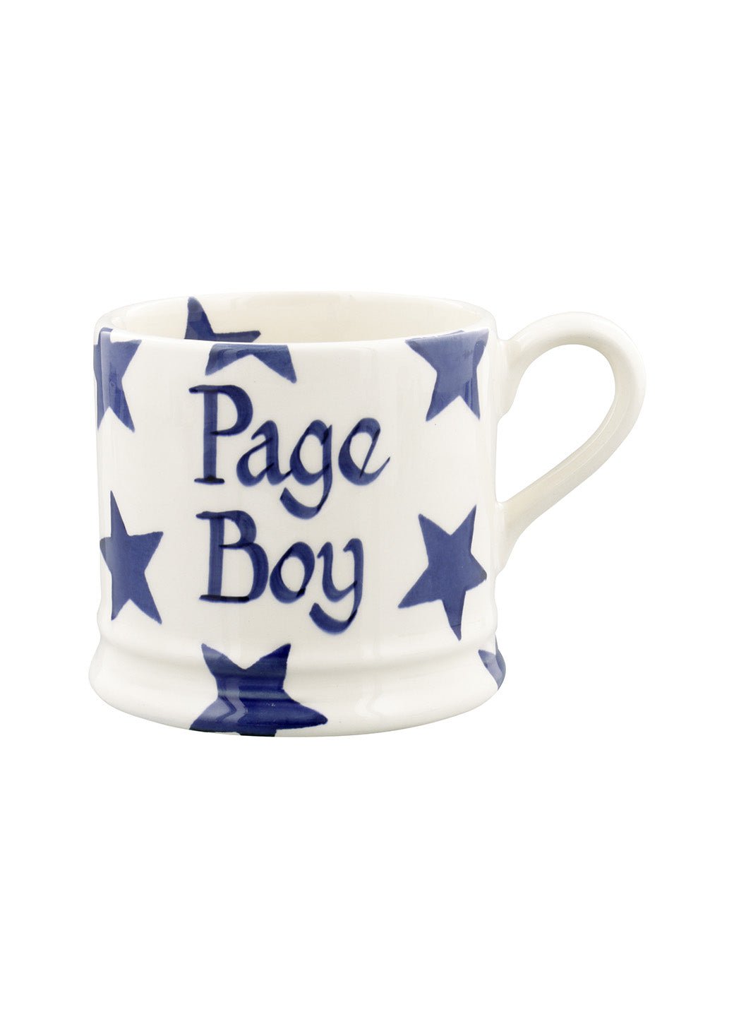 Personalised Blue Star Small Mug