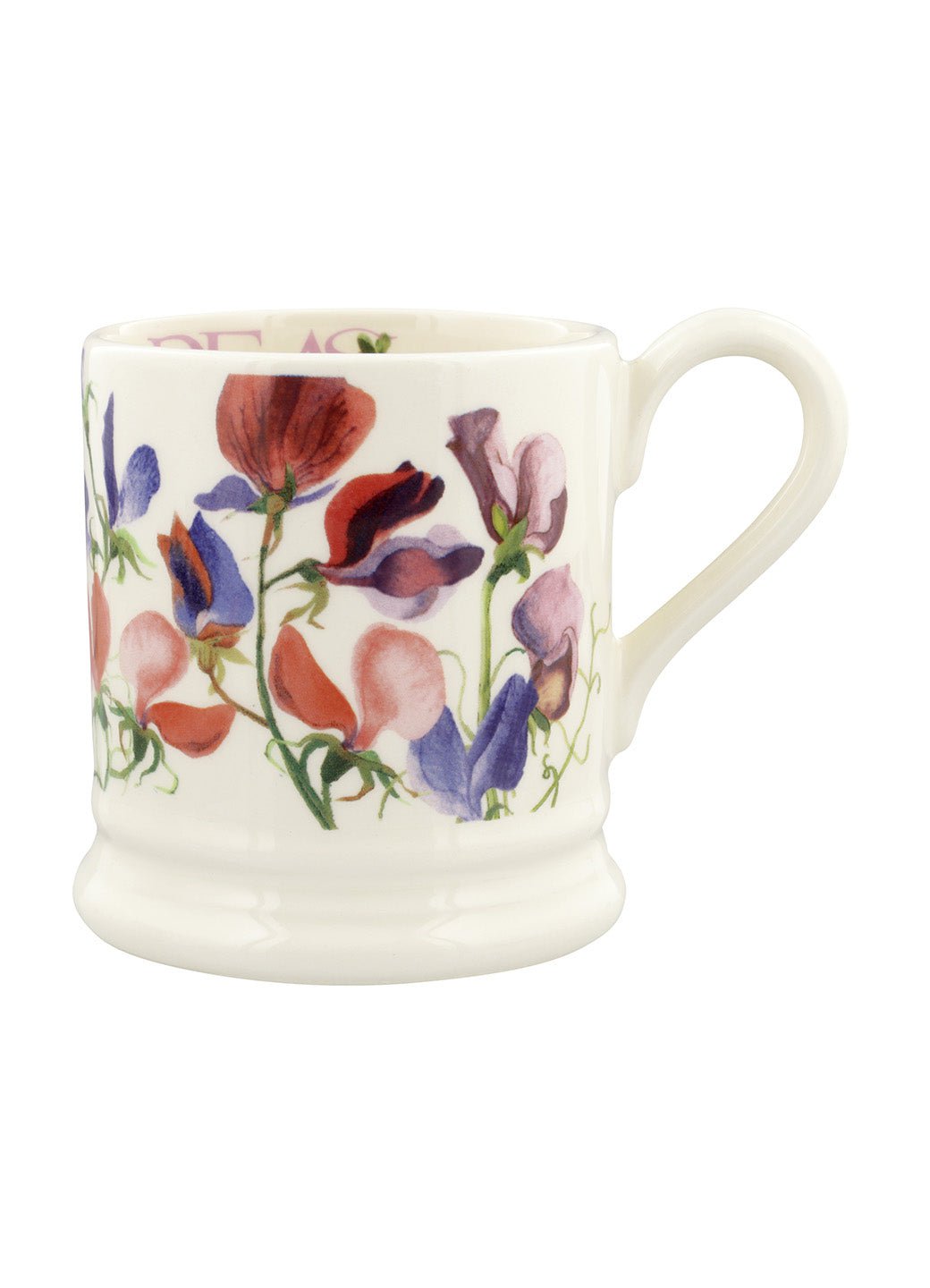 Flowers Sweet Pea Multi 1/2 Pint Mug