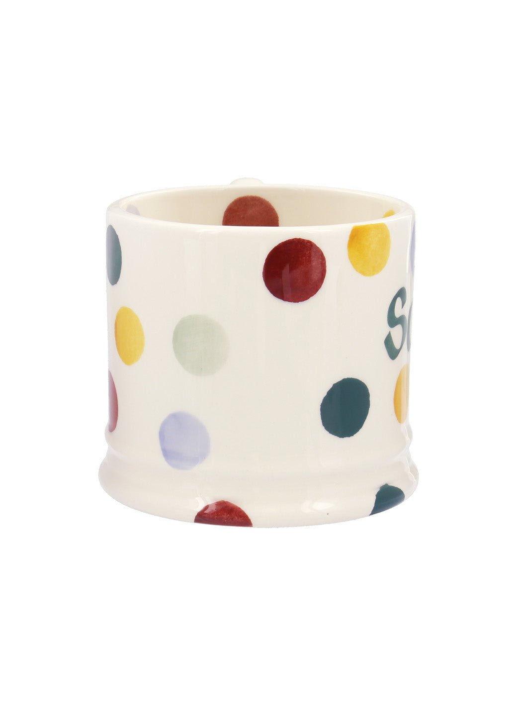 Personalised Polka Dot Small Mug