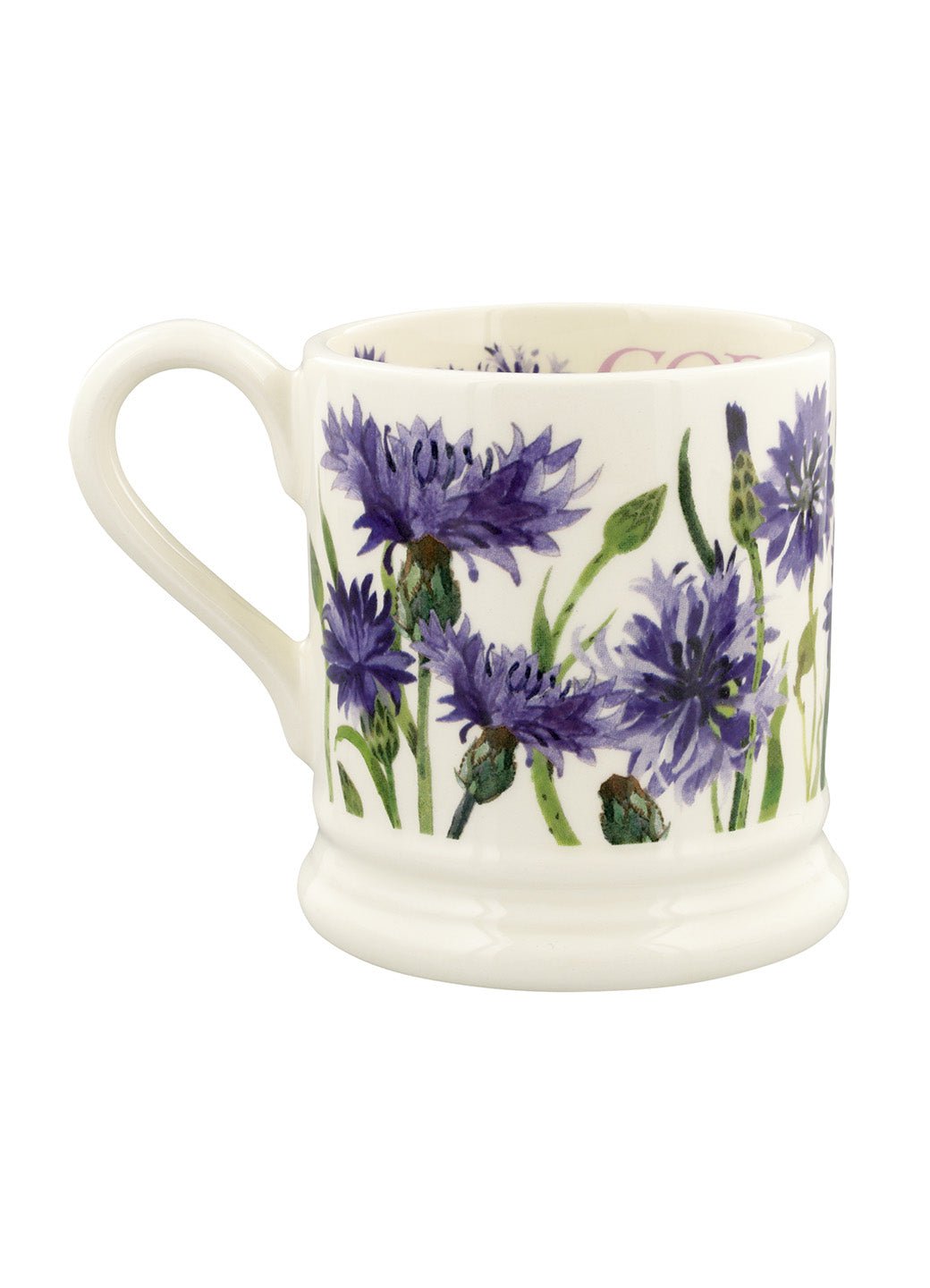 Flowers Cornflower 1/2 Pint Mug