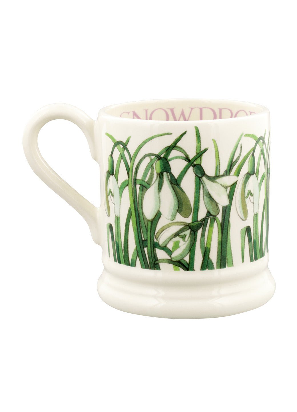 Flowers Snowdrop 1/2 Pint Mug