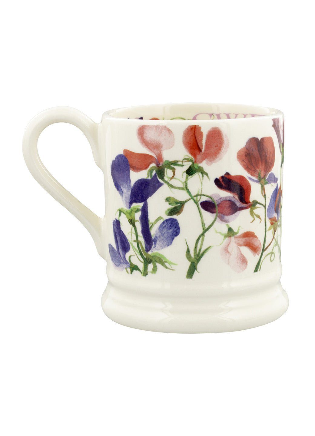 Flowers Sweet Pea Multi 1/2 Pint Mug