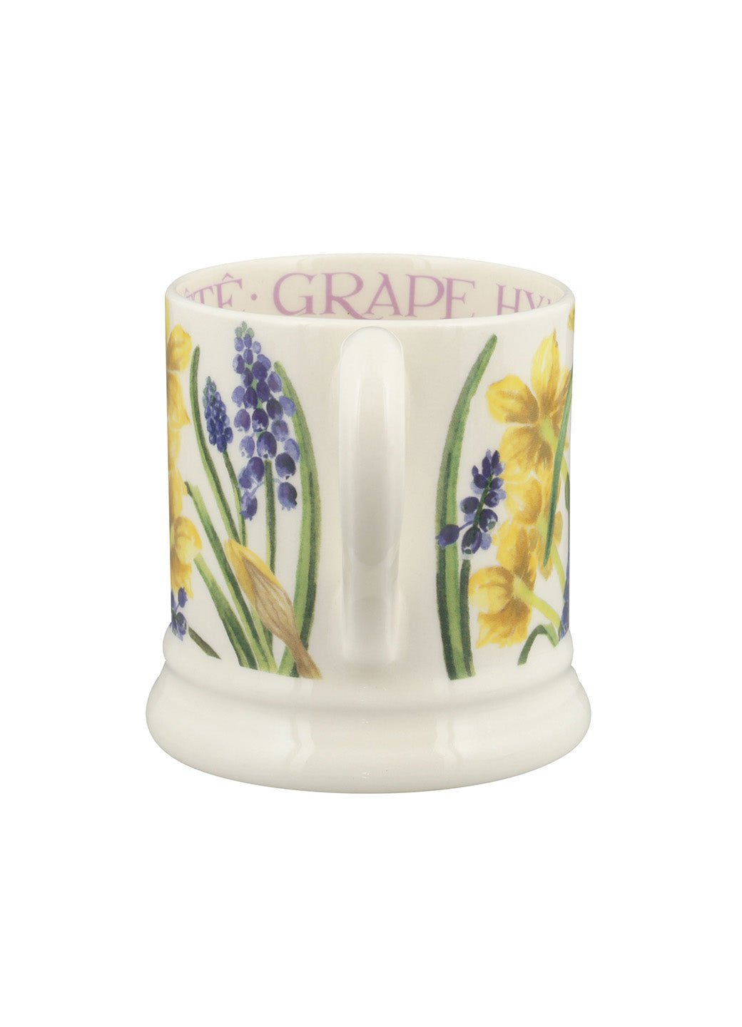 Tete-A-Tete & Grape Hyacinth 1/2 Pint Mug