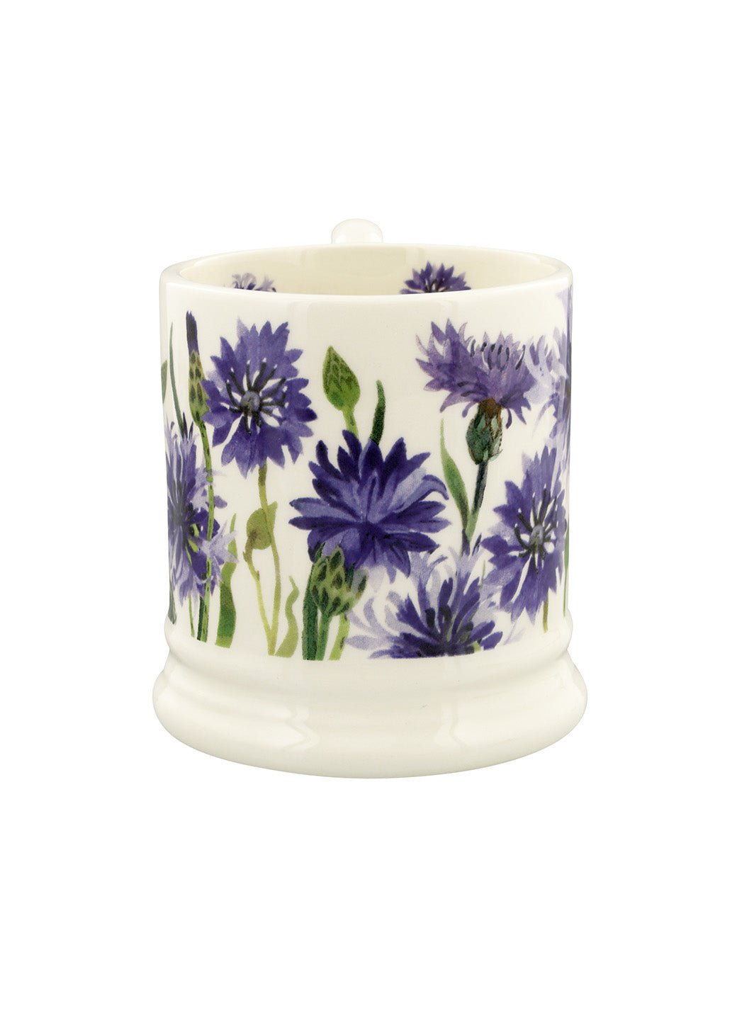 Flowers Cornflower 1/2 Pint Mug