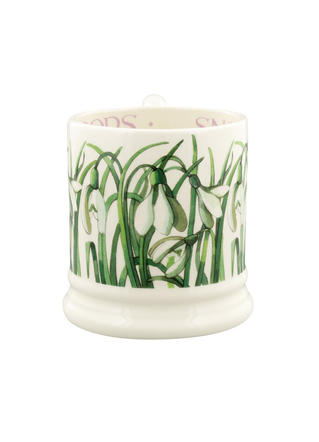 Flowers Snowdrop 1/2 Pint Mug