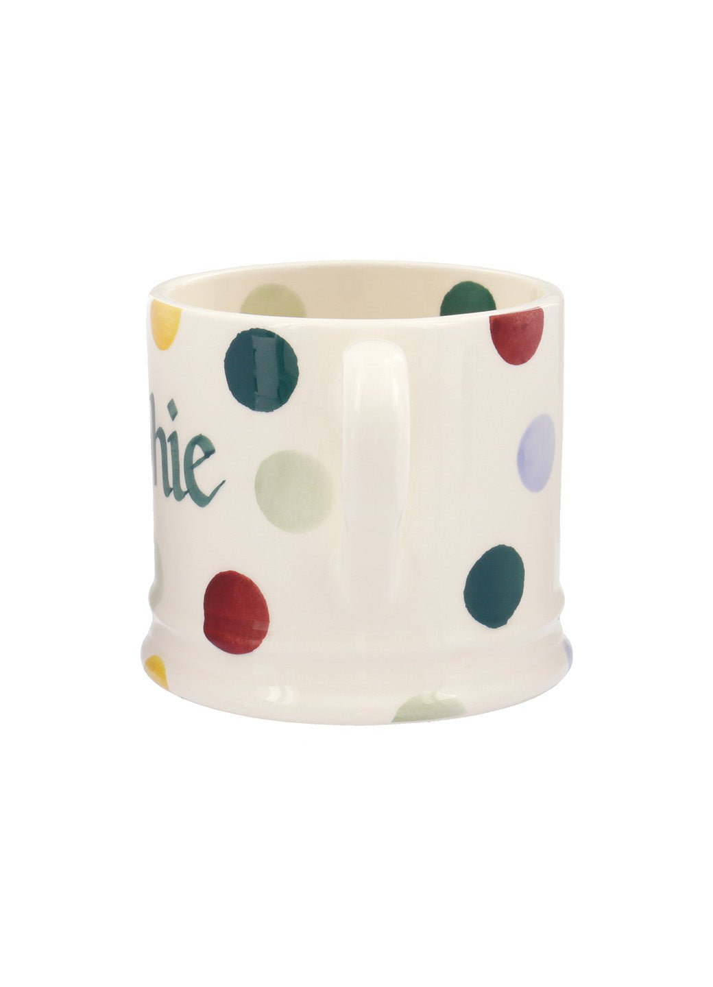 Personalised Polka Dot Small Mug