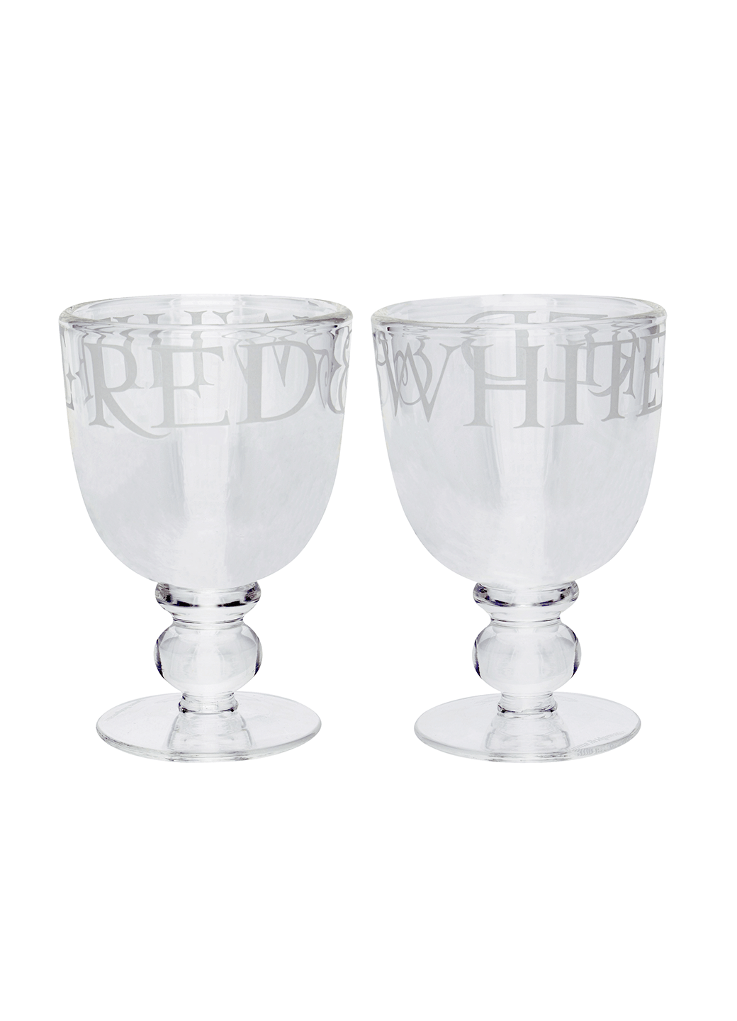 Black Toast Set Of 2 Small Wine Glass