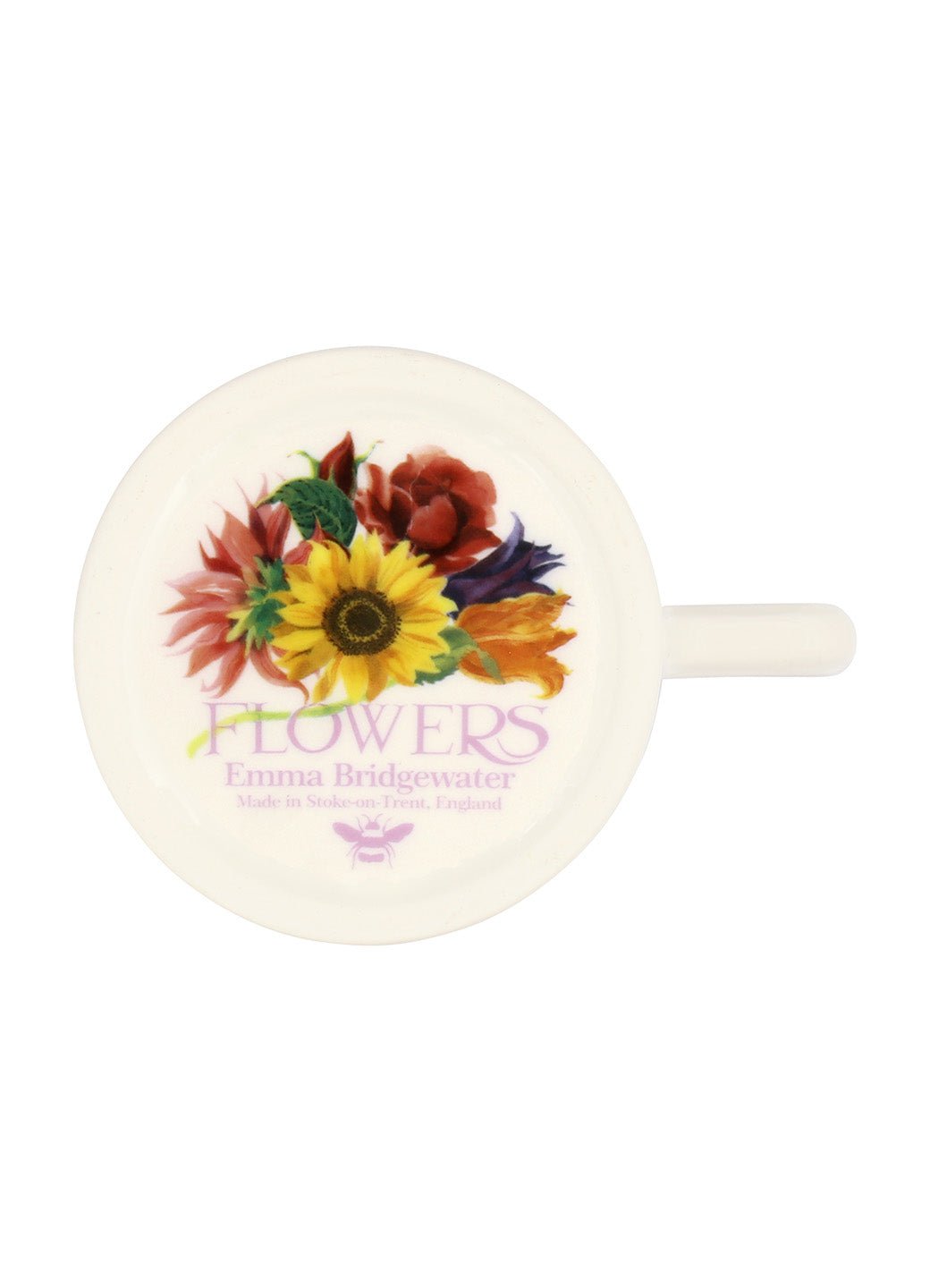 Flowers Sweet Pea Multi 1/2 Pint Mug