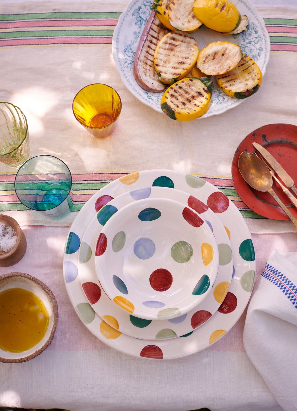 Big Polka Dots Cereal Bowl