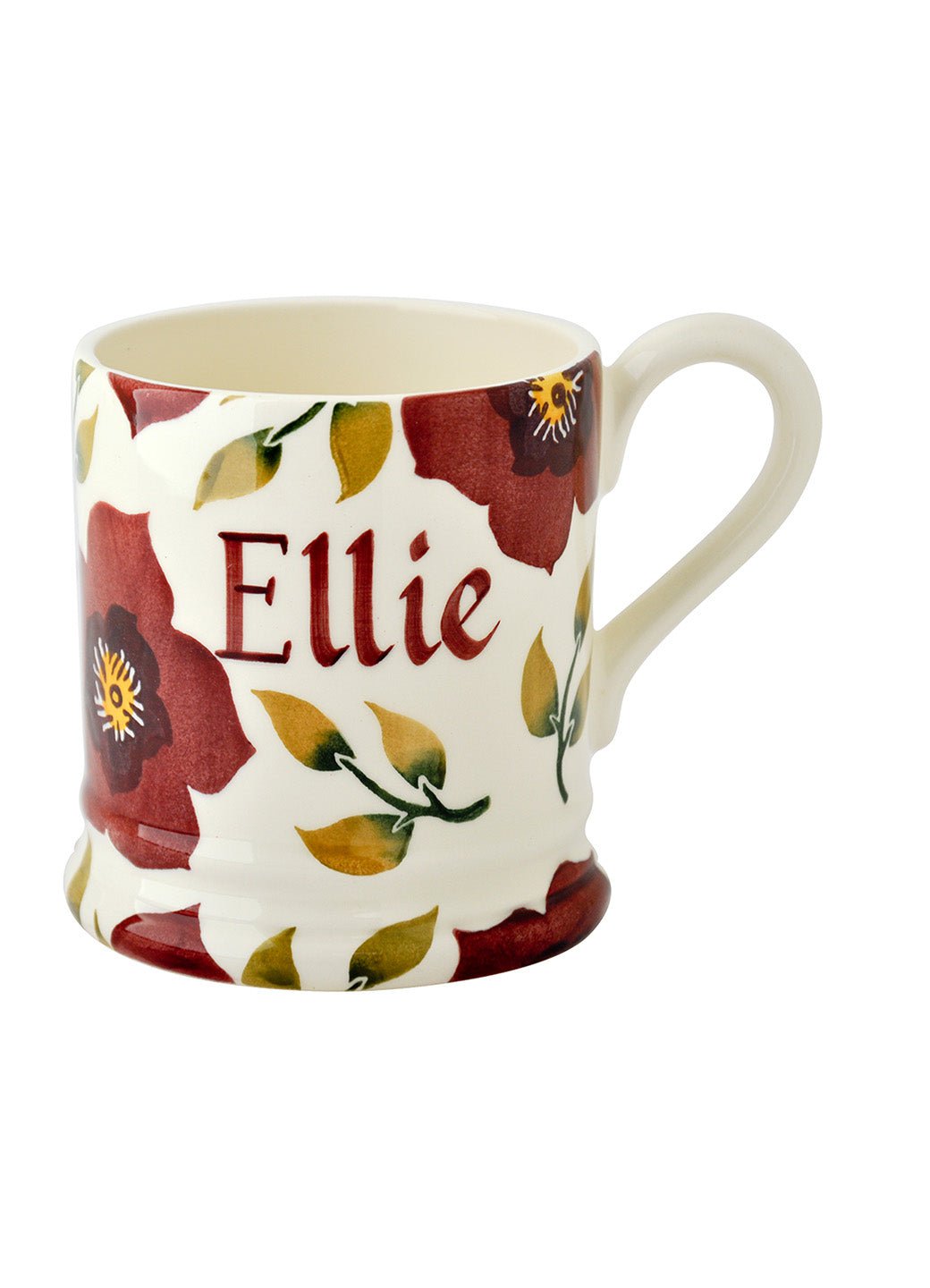 Personalised Hellebore 1/2 Pint Mug