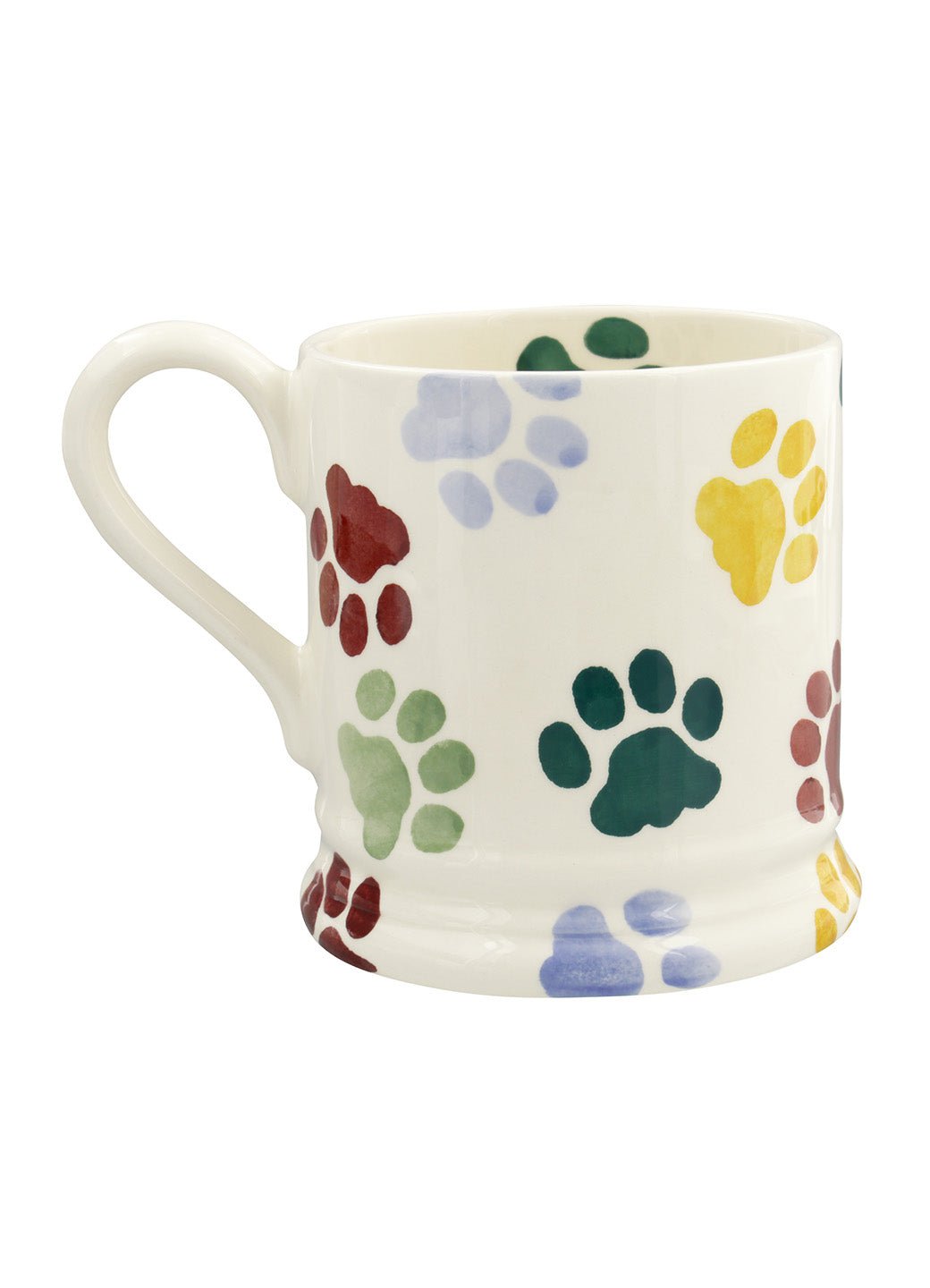 Personalised Polka Paws 1/2 Pint Mug