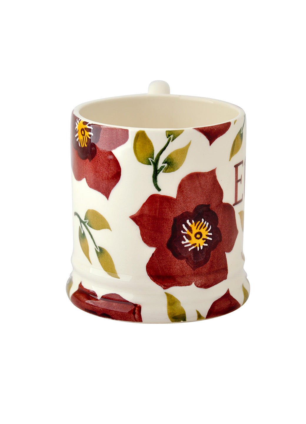 Personalised Hellebore 1/2 Pint Mug