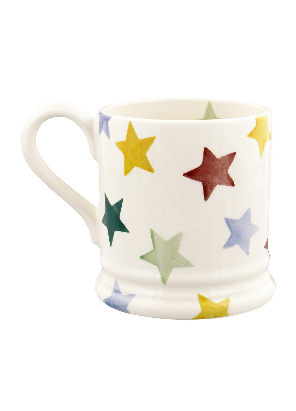 Personalised Polka Star 1/2 Pint Mug