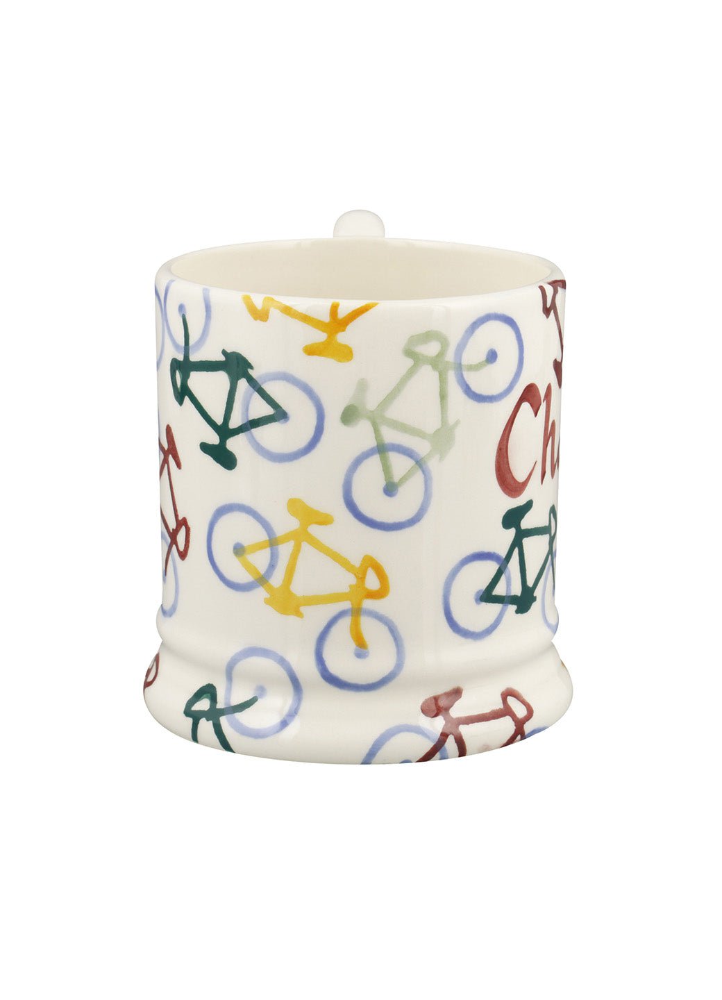 Personalised Cycling 1/2 Pint Mug