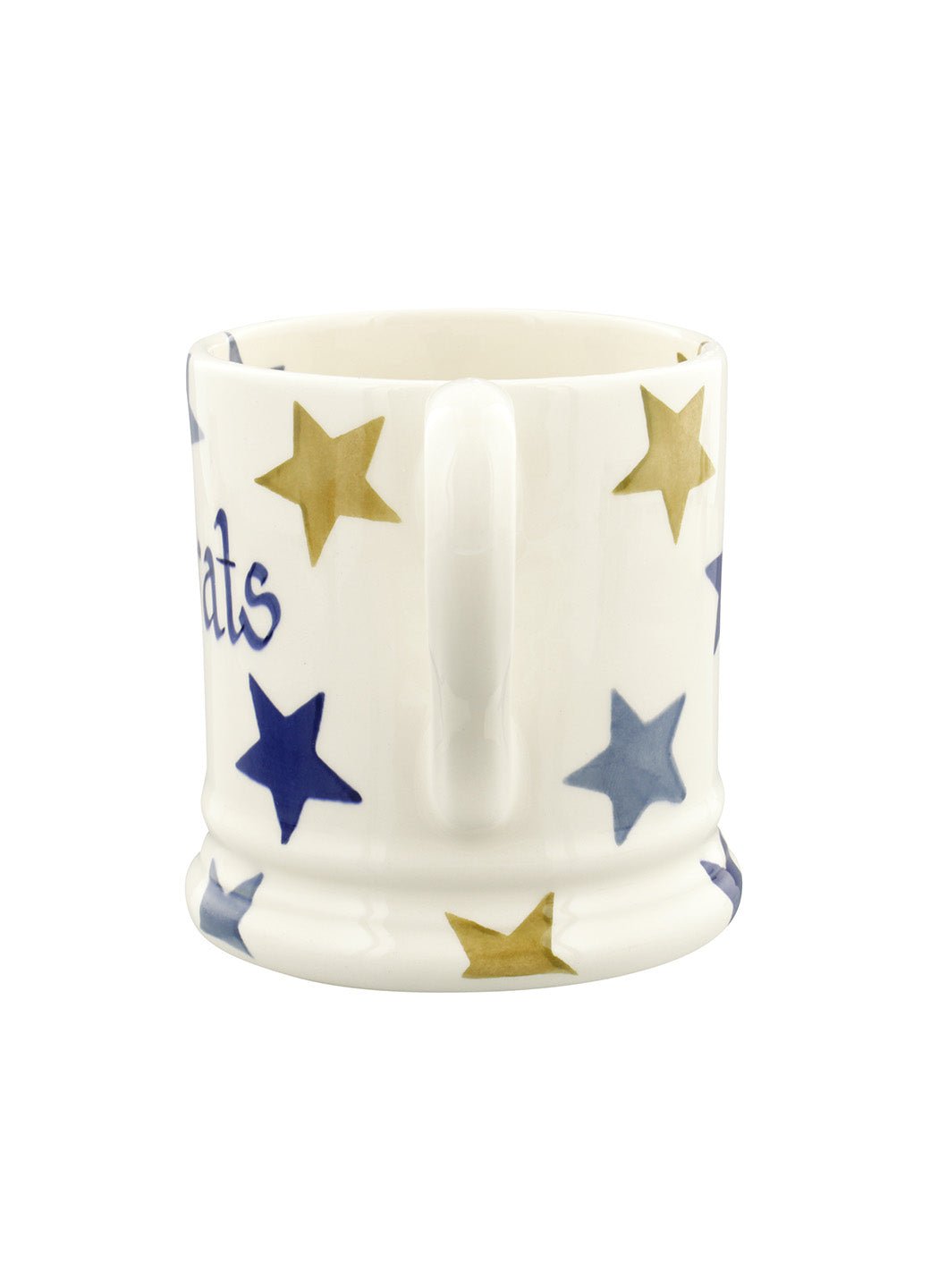 Personalised Stormy Stars 1/2 Pint Mug