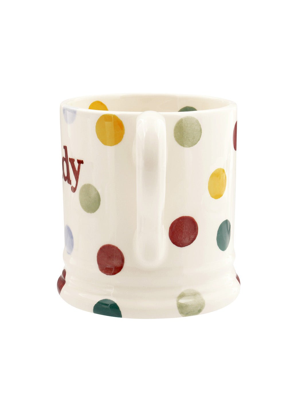 Polka Dot 'Daddy' 1/2 Pint Mug