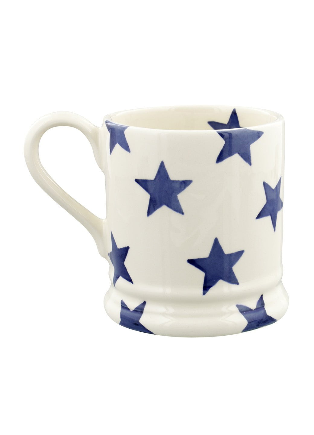 Personalised Blue Star 1/2 Pint Mug