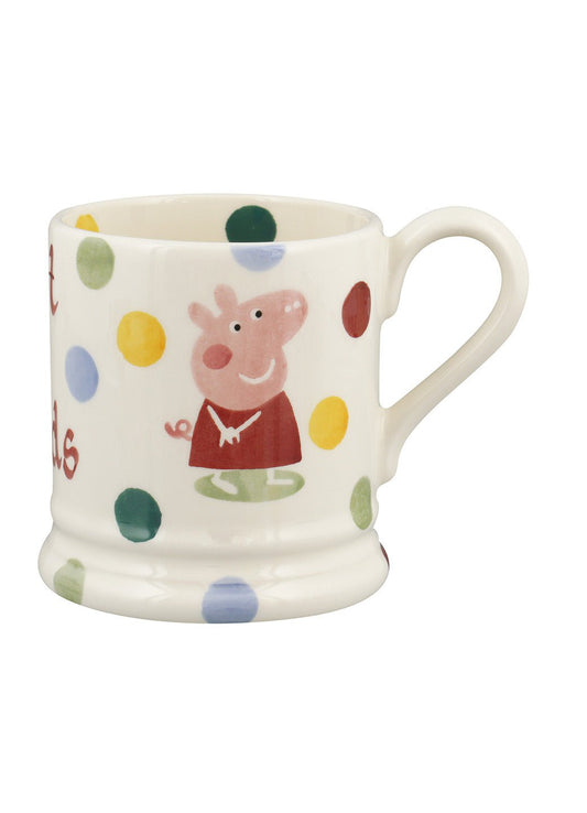 Personalised Peppa Pig 1/2 Pint Mug