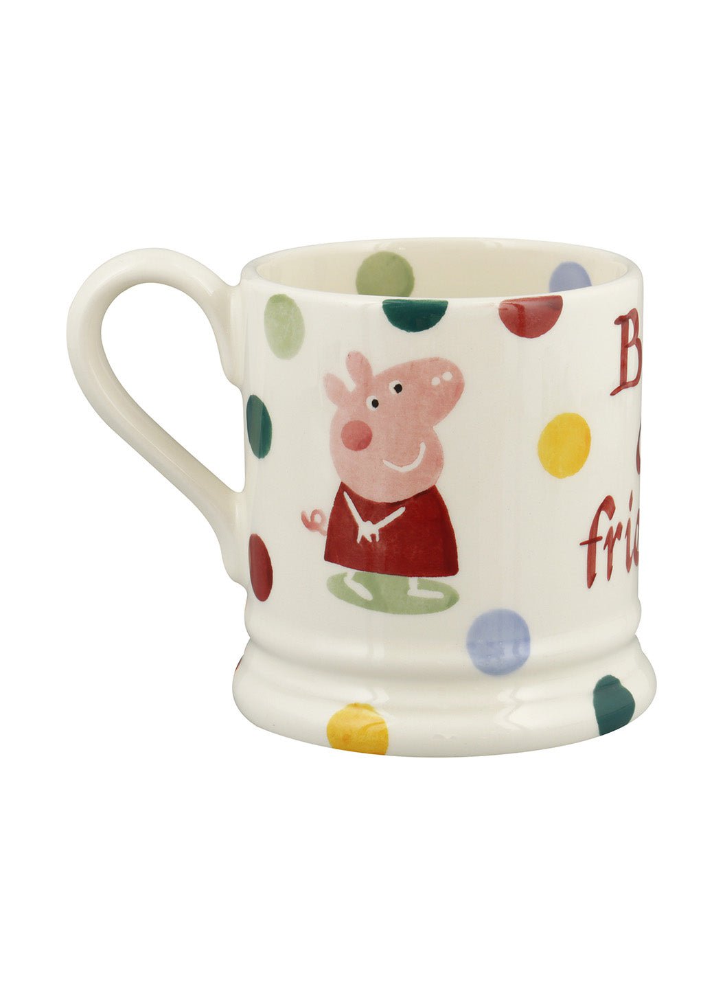 Personalised Peppa Pig 1/2 Pint Mug