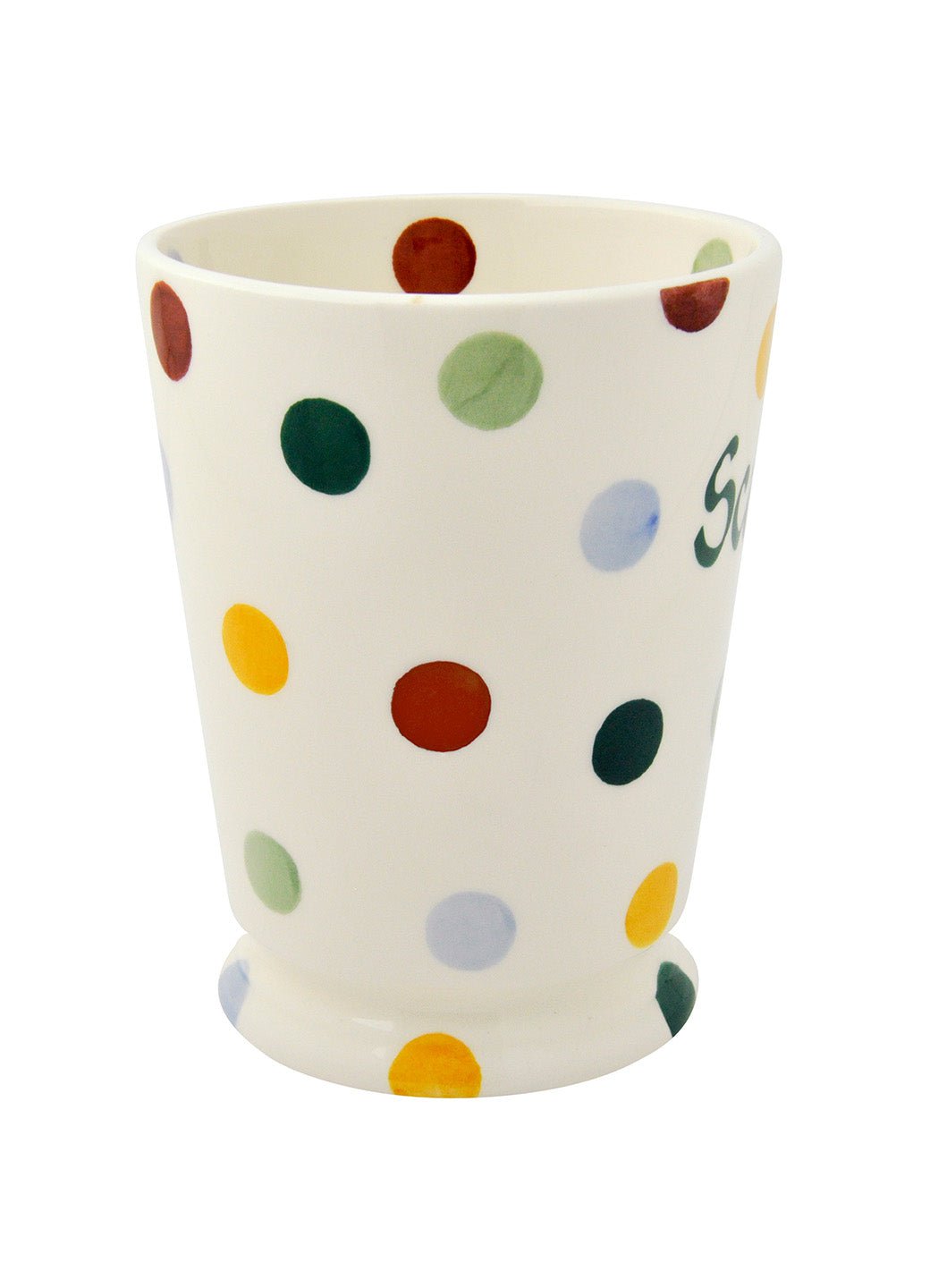 Personalised Polka Dot Cocoa Mug