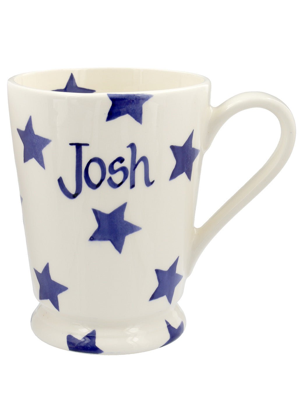 Personalised Blue Star Cocoa Mug