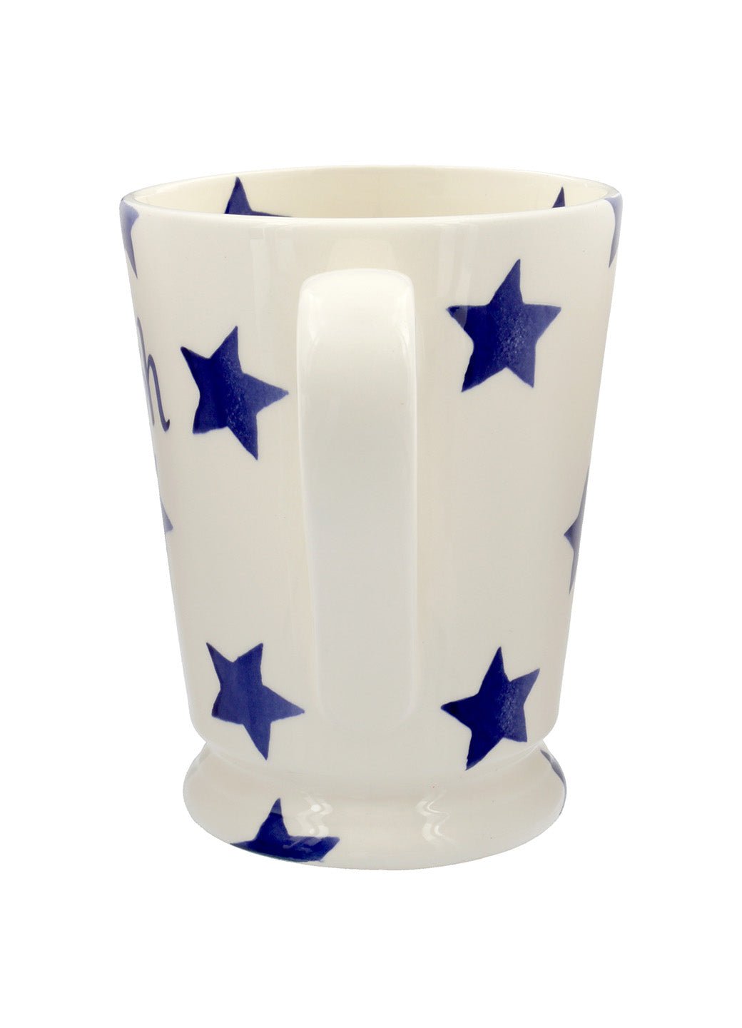 Personalised Blue Star Cocoa Mug