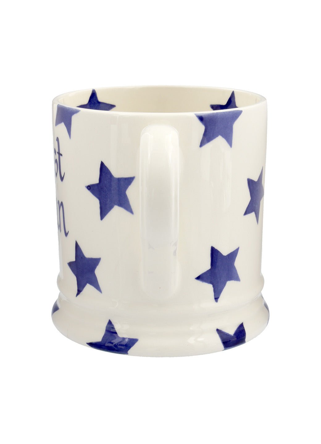 Personalised Blue Star 1 Pint Mug