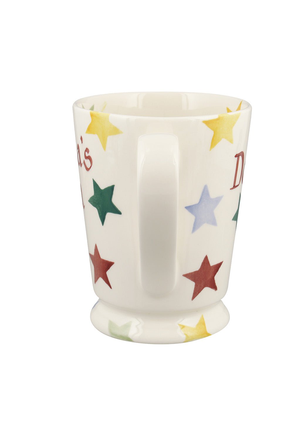 Personalised Polka Star Cocoa Mug