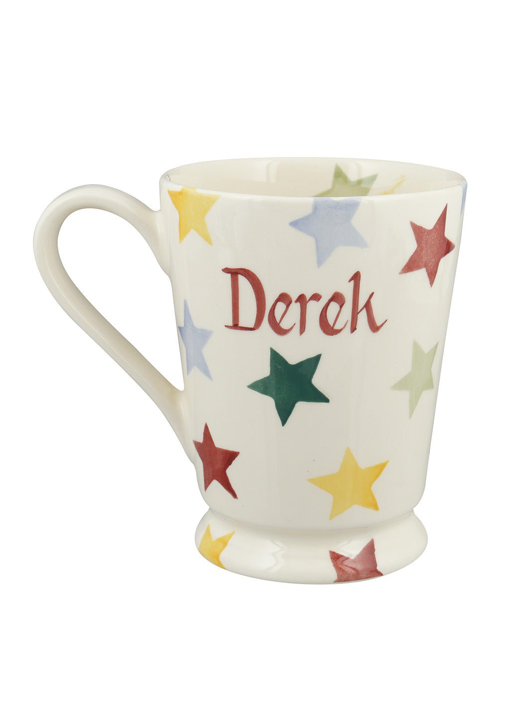 Personalised Polka Star Cocoa Mug