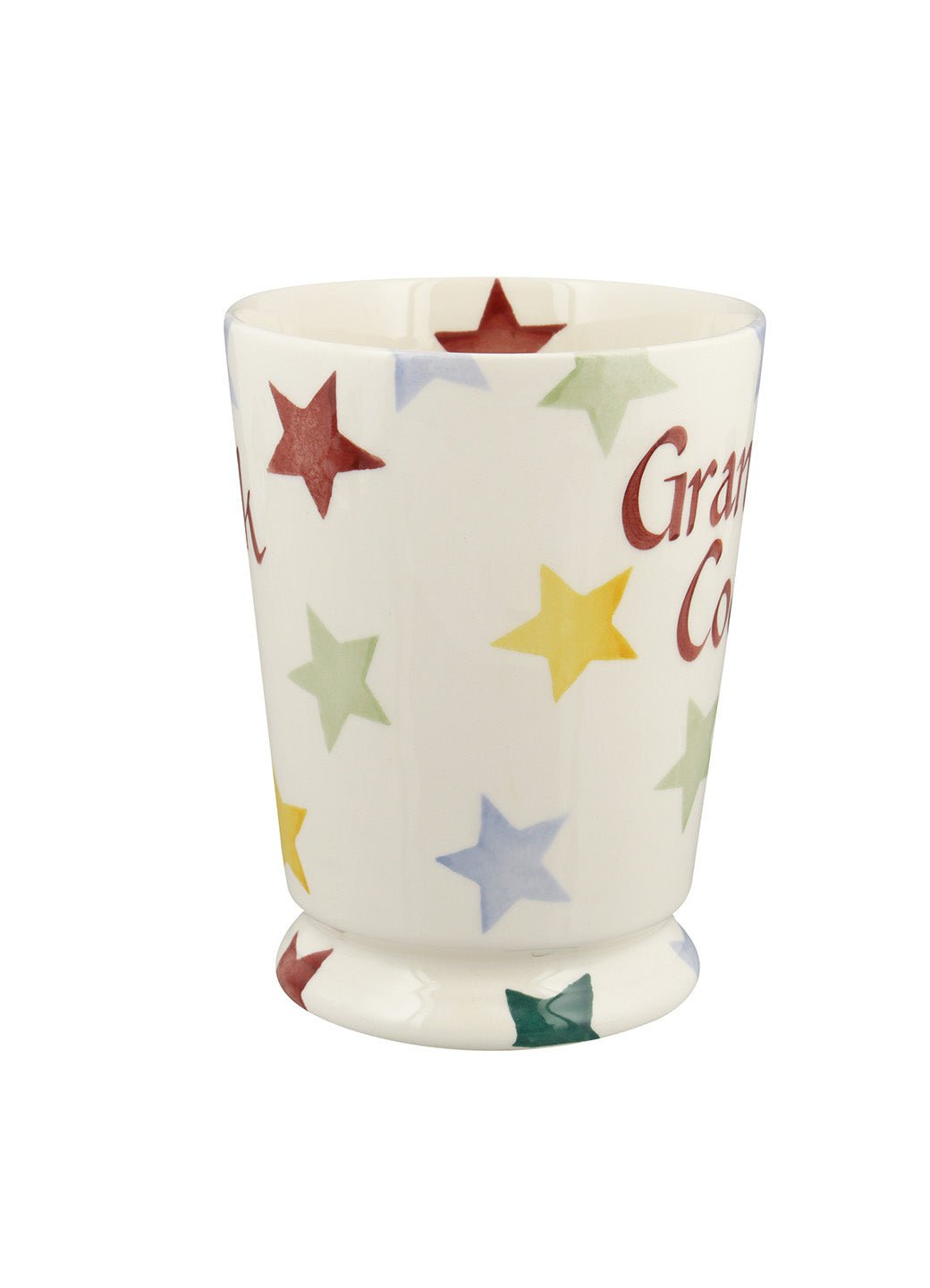 Personalised Polka Star Cocoa Mug