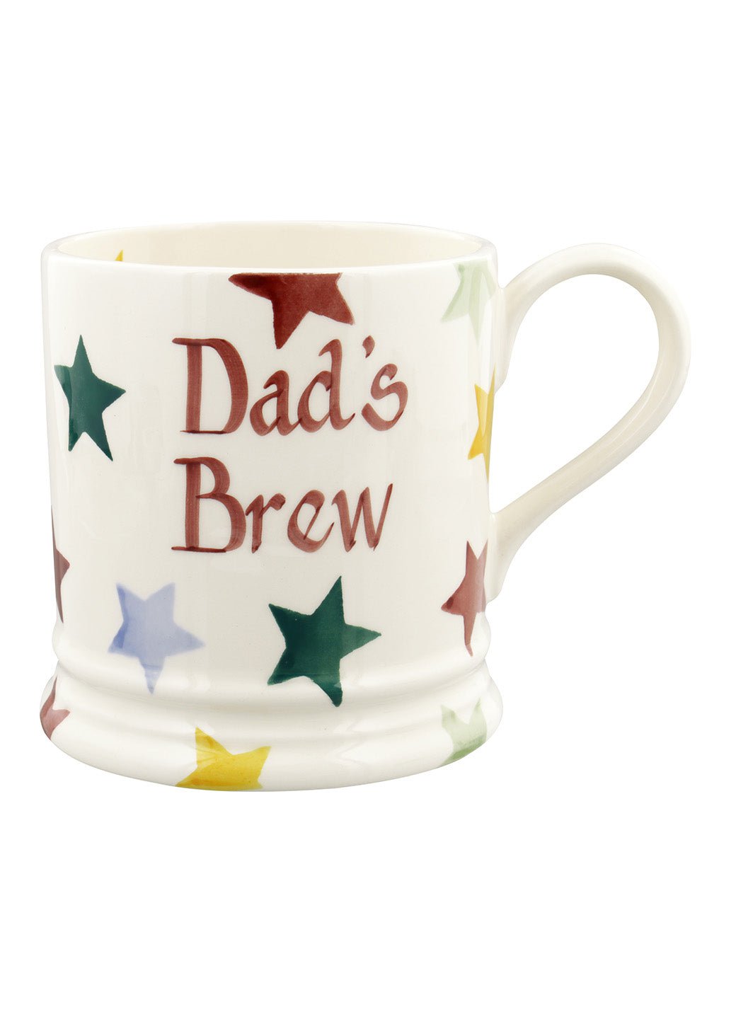 Personalised Polka Star 1 Pint Mug