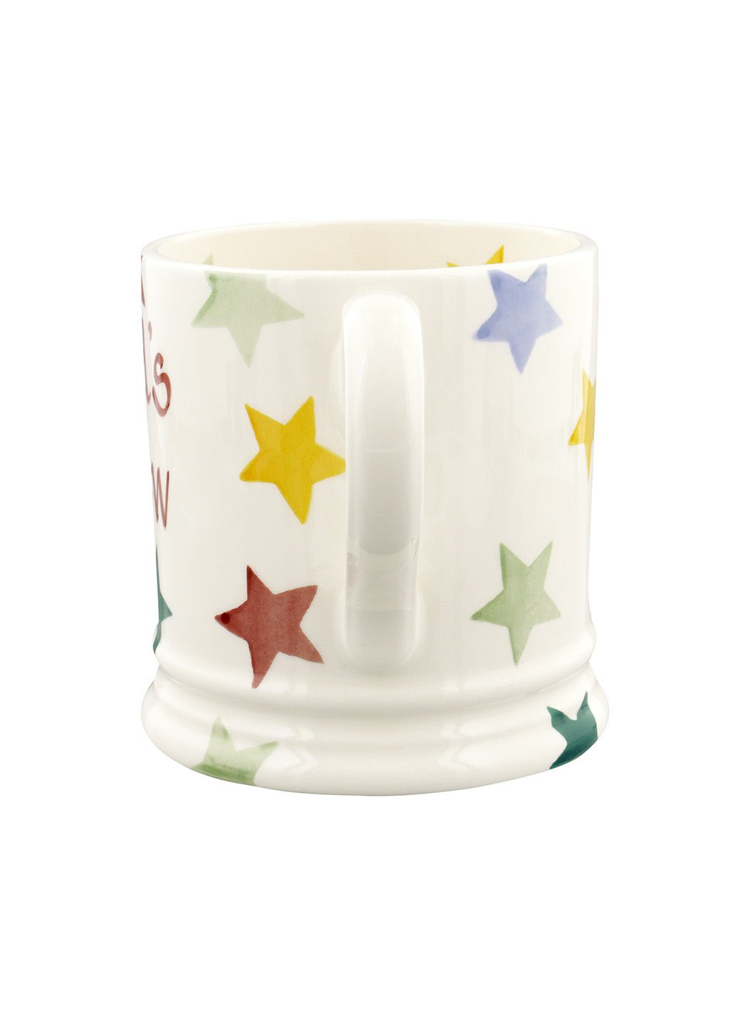 Personalised Polka Star 1 Pint Mug