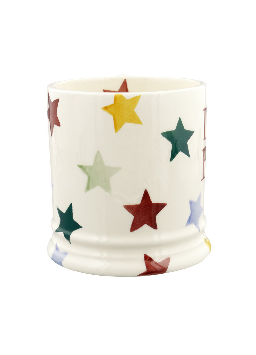 Personalised Polka Star 1 Pint Mug