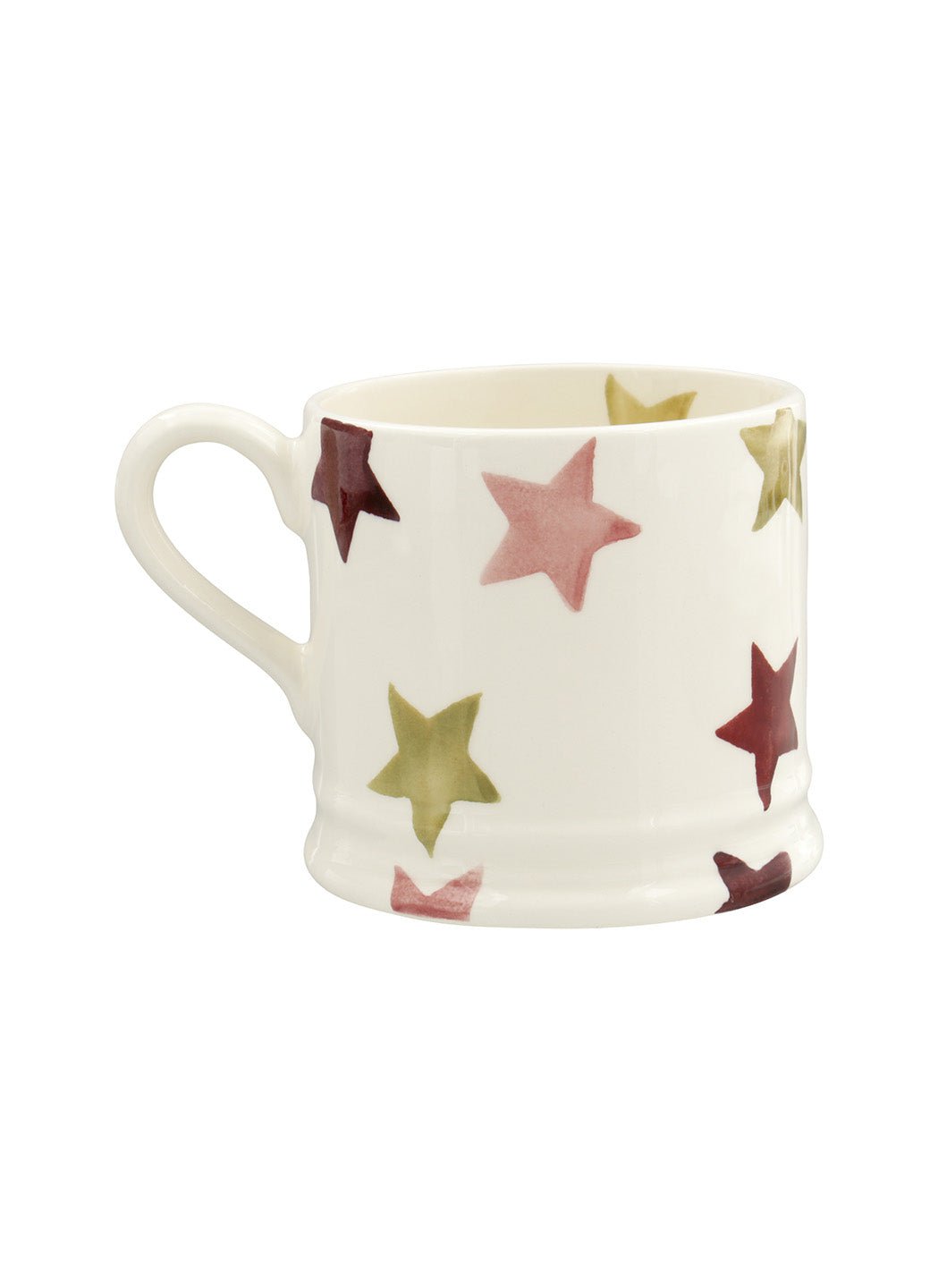 Personalised Pink & Gold Stars Small Mug