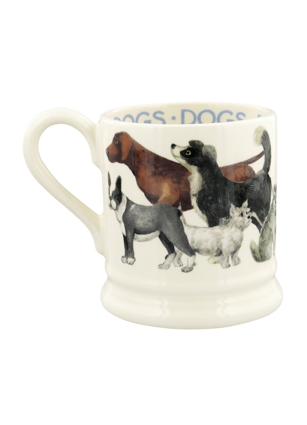 Dogs All Over 1/2 Pint Mug