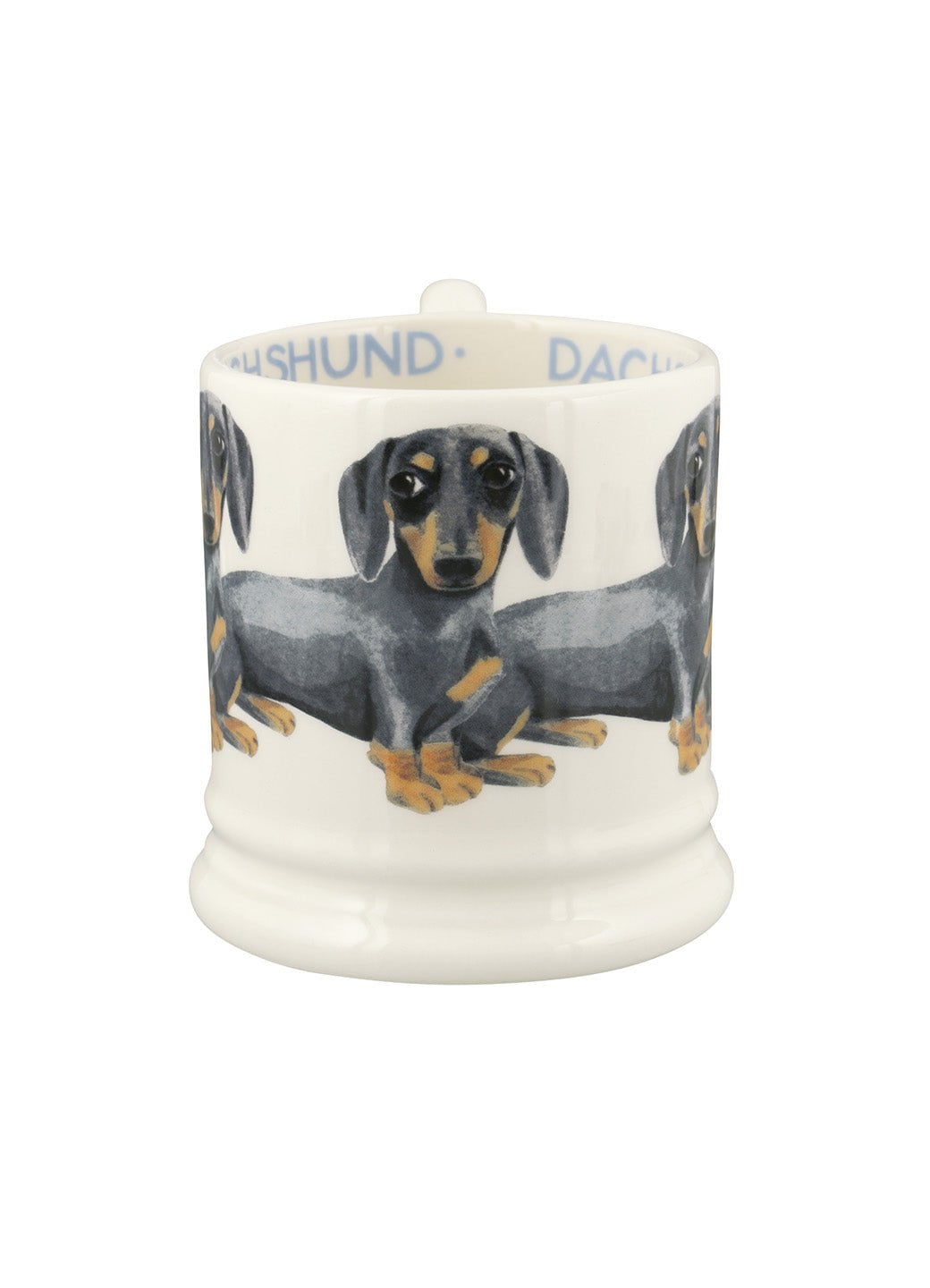 Black & Tan Dachshund 1/2 Pint Mug