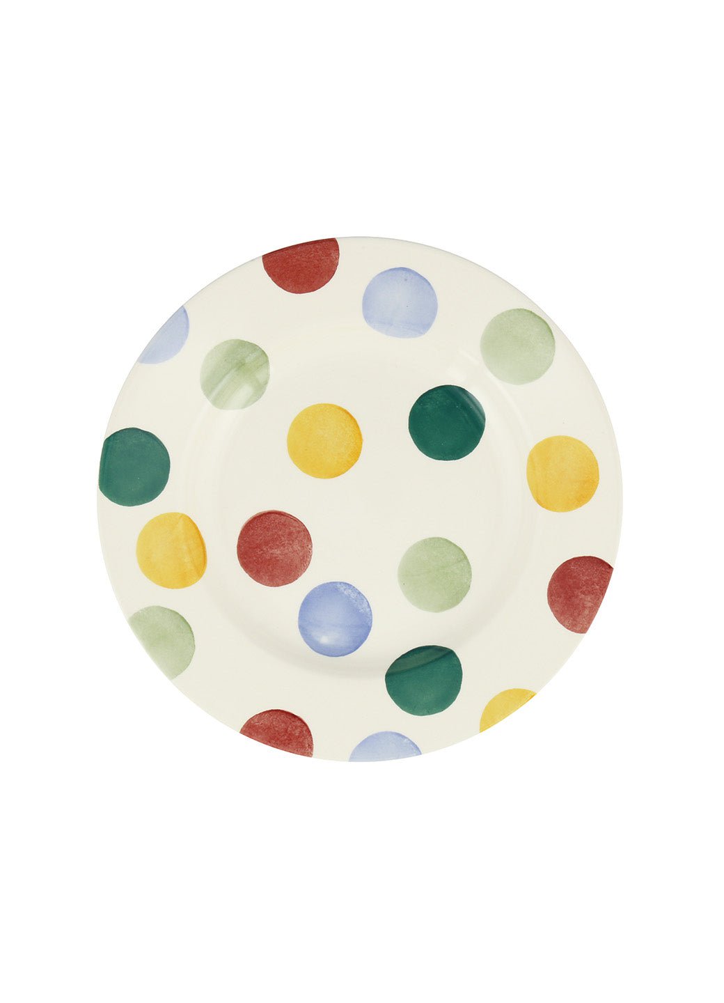 Big Polka Dots 8 1/2 Inch Plate