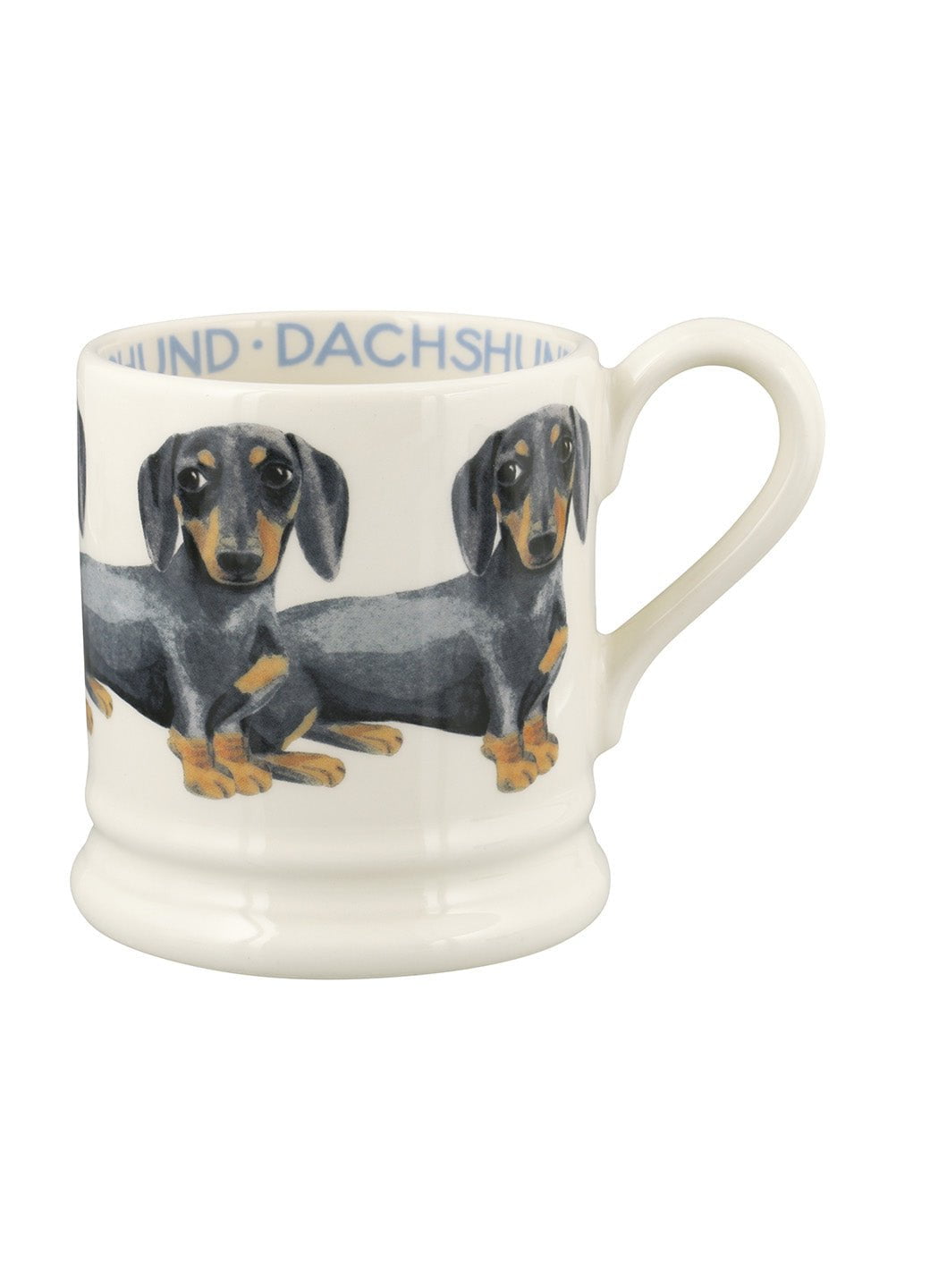 Black & Tan Dachshund 1/2 Pint Mug