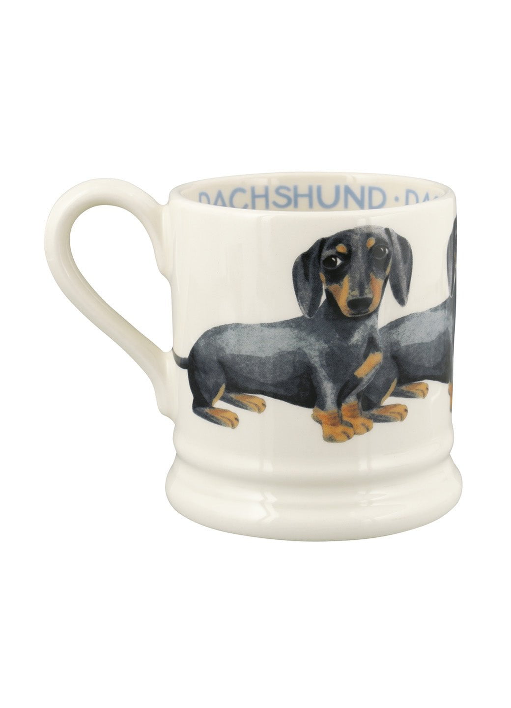 Black & Tan Dachshund 1/2 Pint Mug