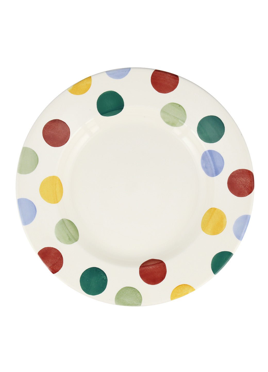 Big Polka Dots 10 1/2 Inch Plate